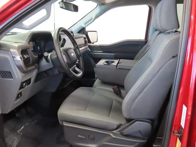 Used 2024 Rapid Red Metallic Tinted Clearcoat Ford XLT Crew Cab image 22