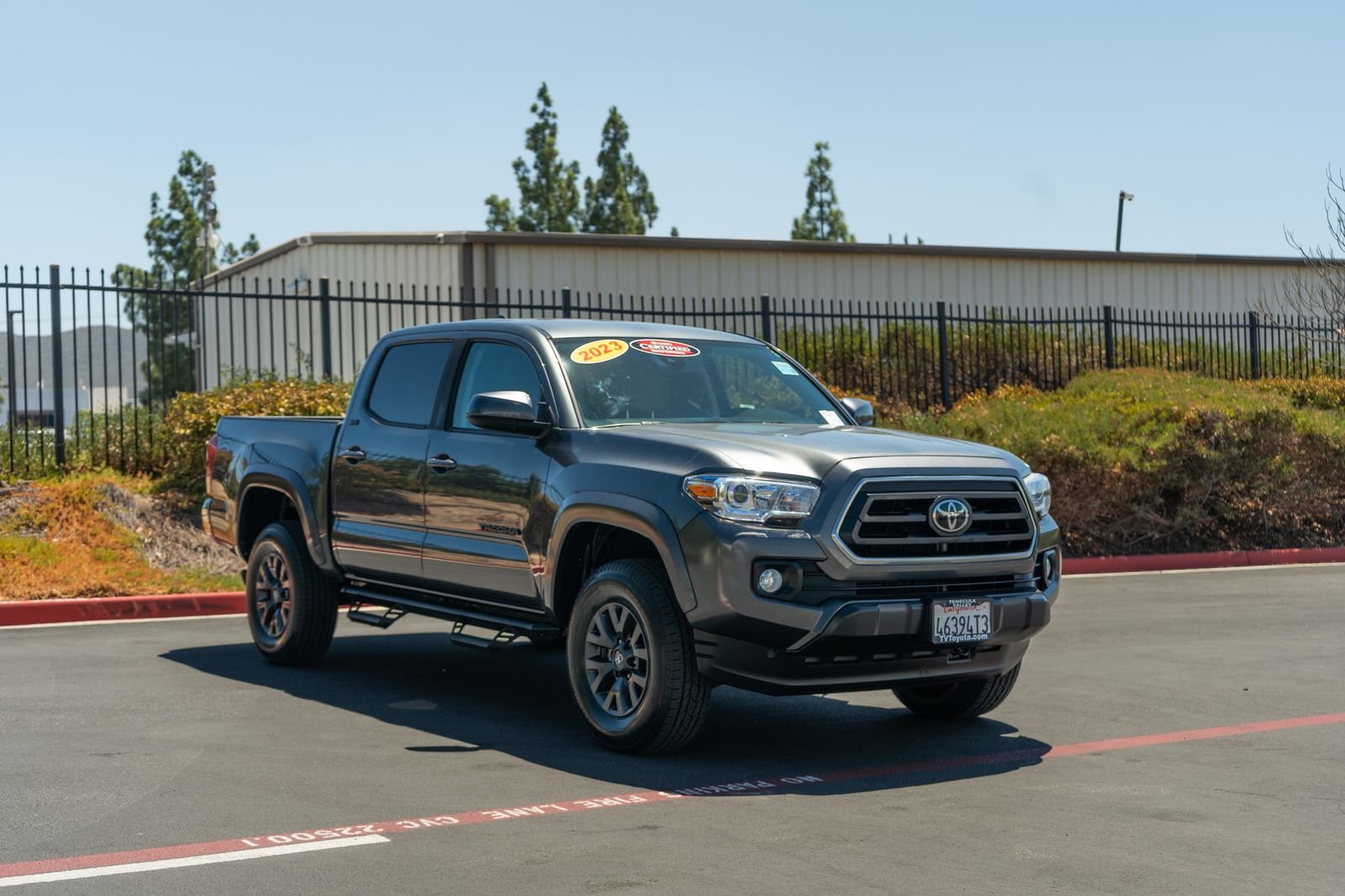 Certified Used 2023 Magnetic Gray Metallic Toyota SR5 image 3
