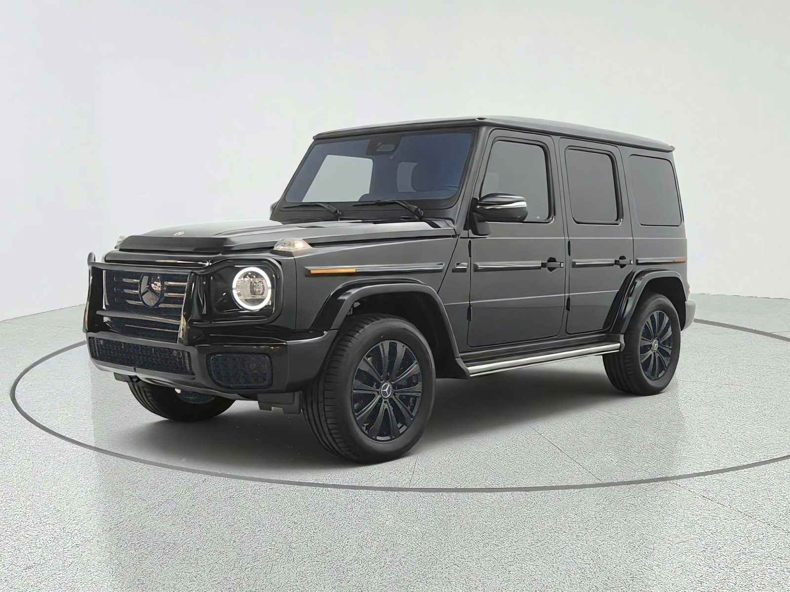 Certified Used 2025 Obsidian Black Metallic Mercedes-Benz G 550 SUV image 1