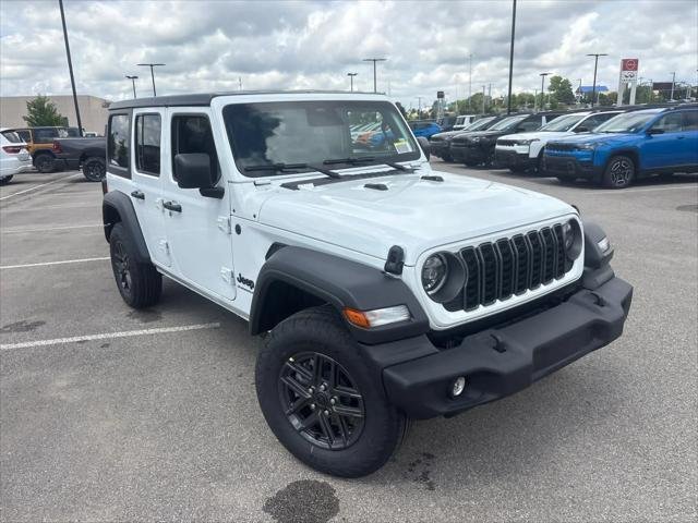 New 2026 Bright White Clear-Coat Exterior Paint Jeep Sport S image 2