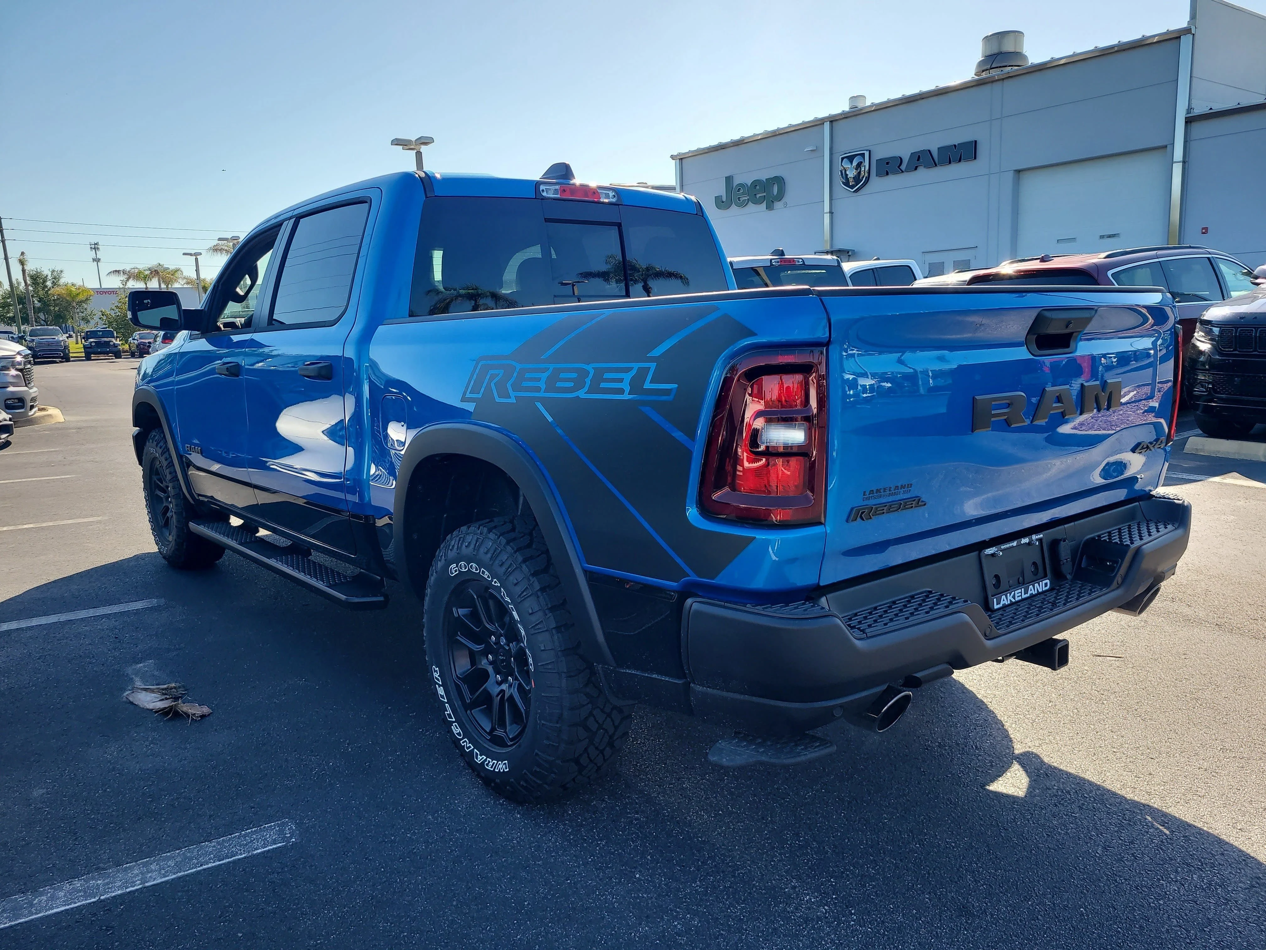 New 2026 Hydro Blue Pearlcoat Ram Rebel image 8