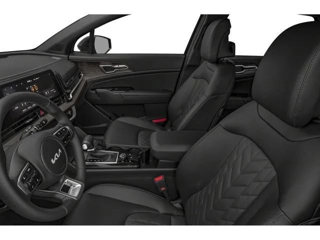 Used 2024 Ebony Black Kia X-Line image 6