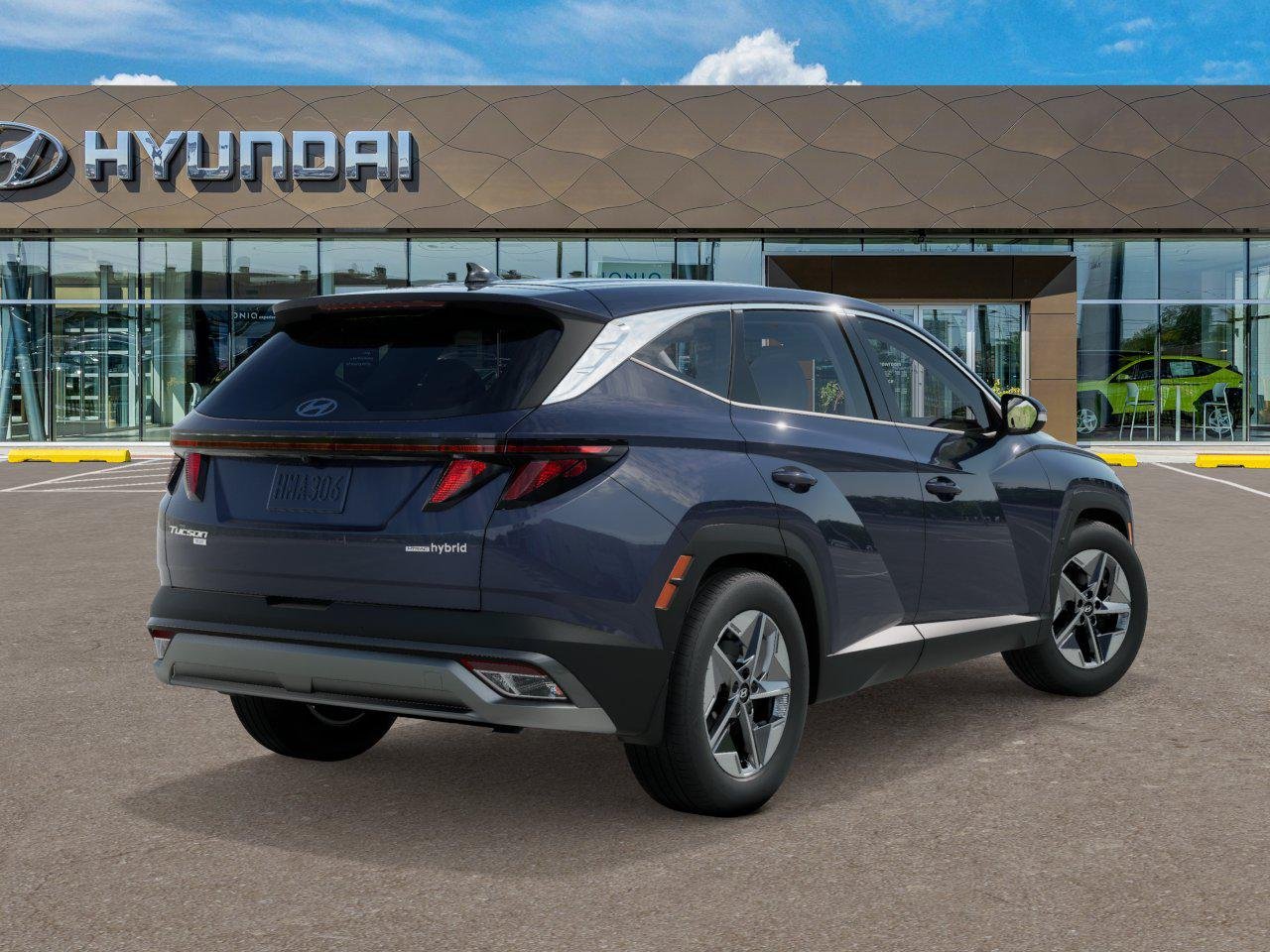 New 2026 Blue Hyundai SEL AWD image 4