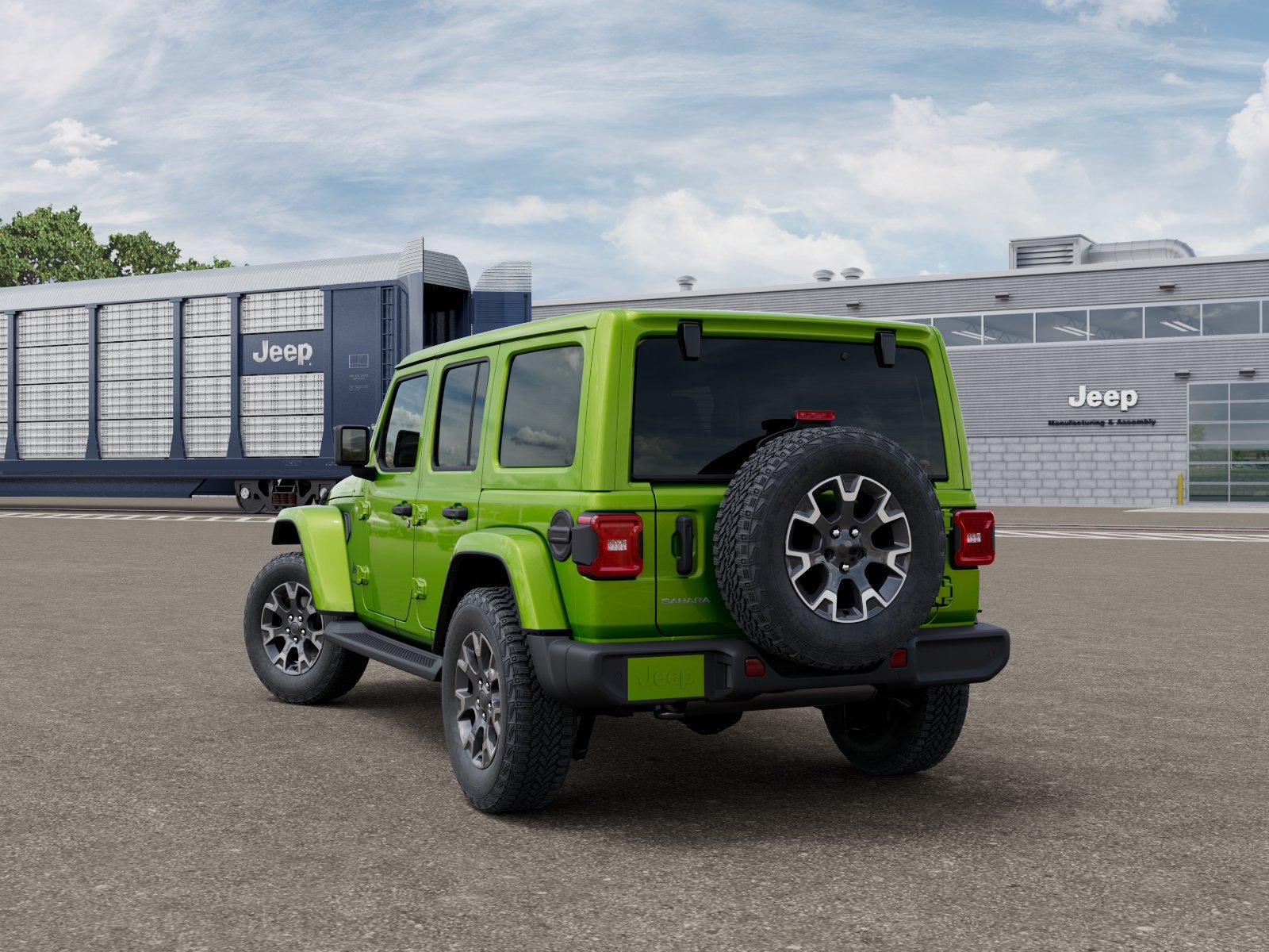 New 2026 Mojito Clear-Coat Exterior Paint Jeep Sahara image 3