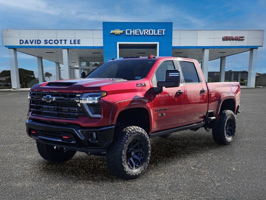 Radiant Red Tintcoat 2026 Chevrolet Silverado 2500HD LTZ Crew Cab 4WD Pickup Truck Four-Wheel Drive Automatic