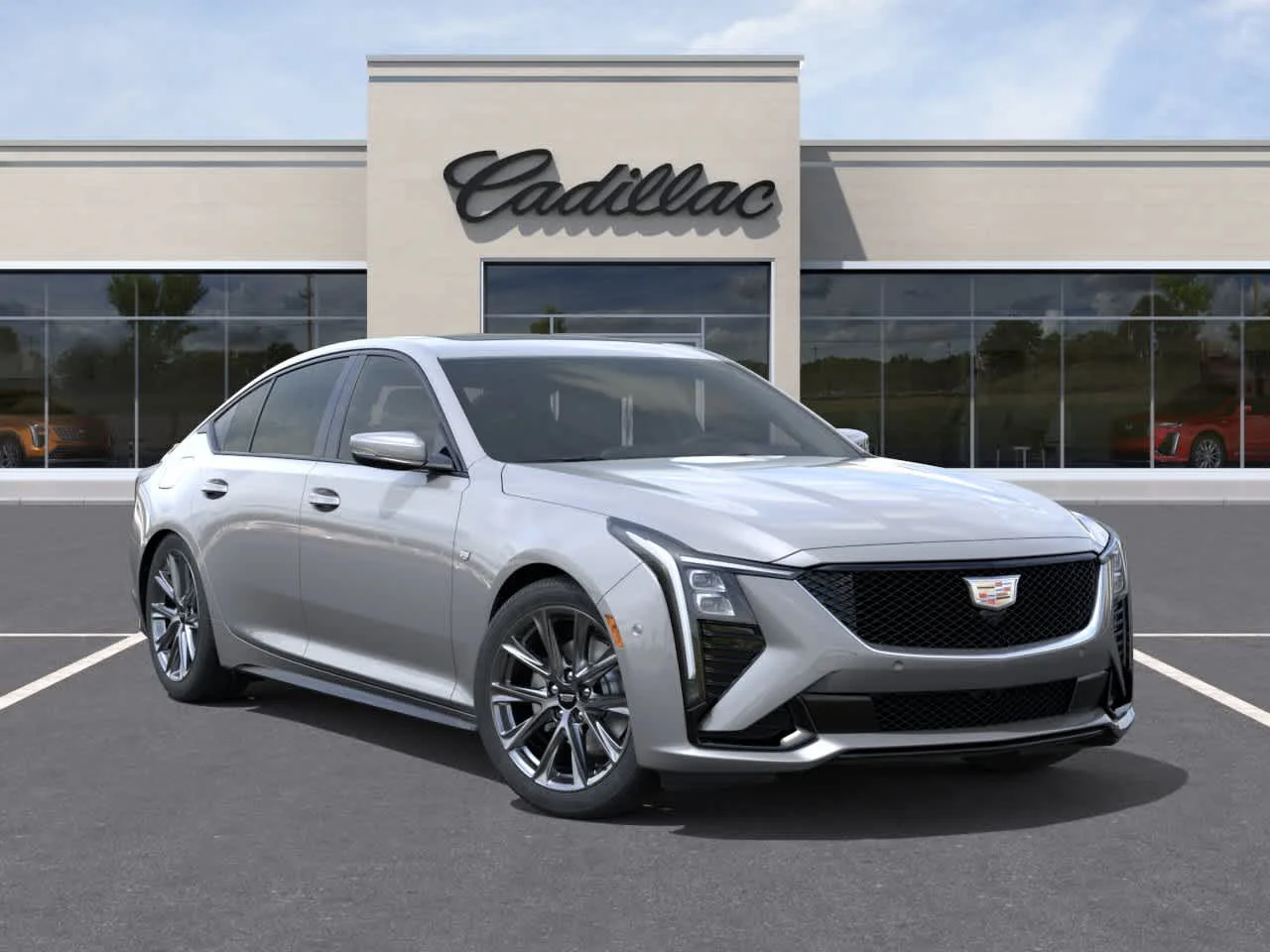 New 2026 Argent Silver Metallic Cadillac Sport image 7