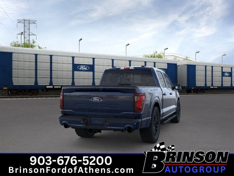 New 2026 Antimatter Blue Metallic Ford XLT image 8