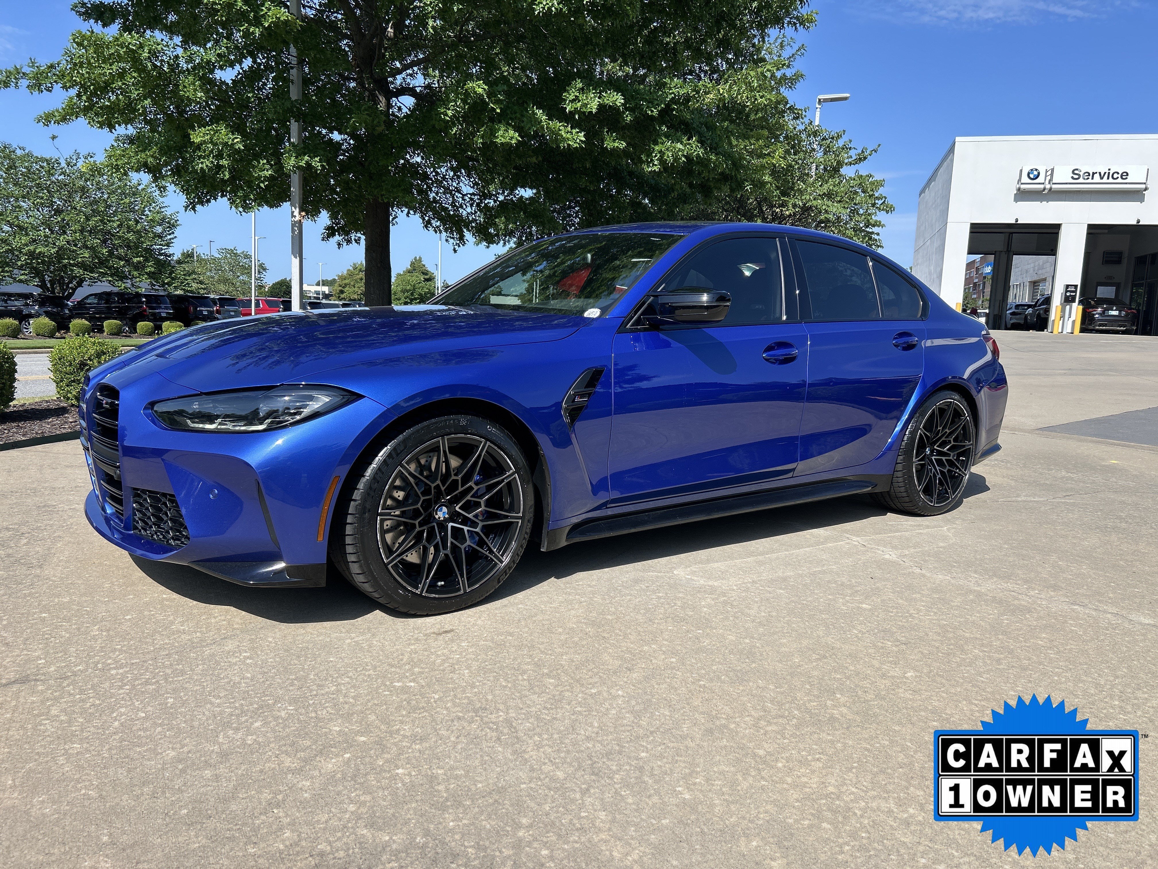Used 2022 Portimao Blue Metallic BMW Competition xDrive image 1