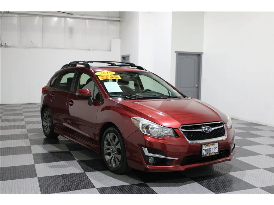 Used 2015 Venetian Red Pearl Subaru 2.0i Sport Limited image 3