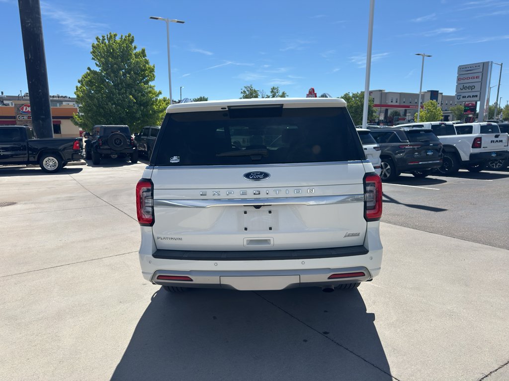 Used 2023 Star White Metallic Tri-Coat Ford Platinum image 4
