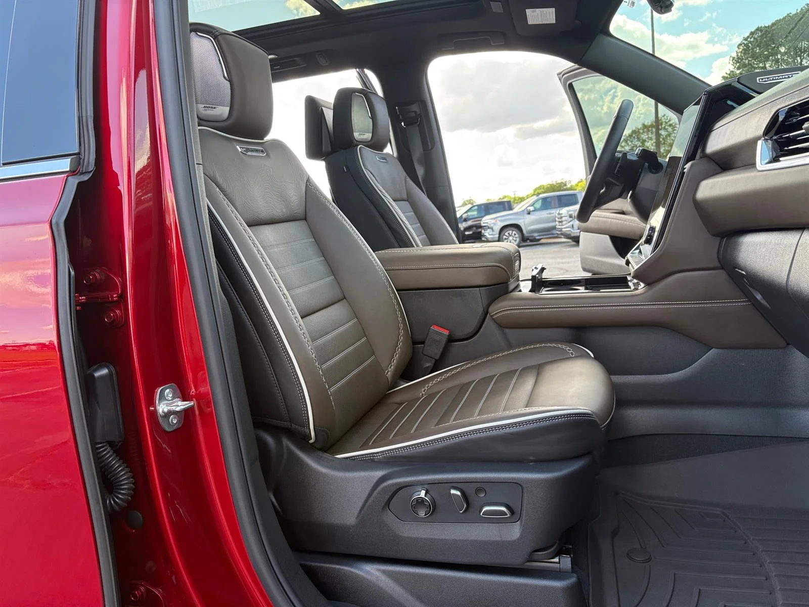 Used 2026 Volcanic Red Tintcoat GMC Denali Ultimate image 23