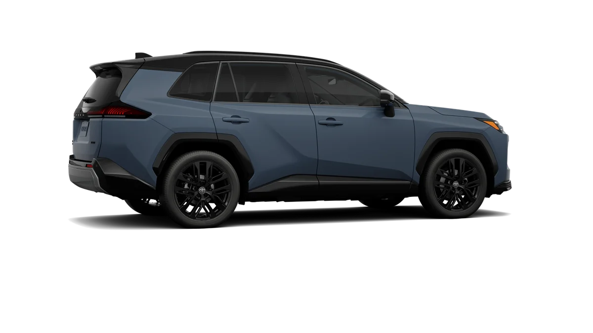 New 2026 Storm Cloud with Midnight Black Metallic roof Toyota XSE image 11