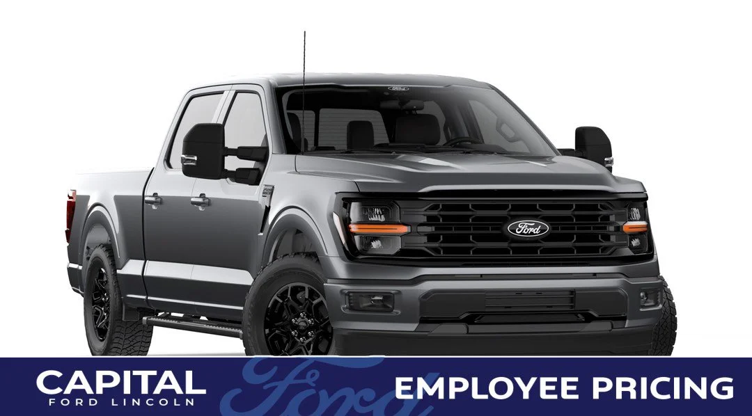 New 2026 Carbonized Grey Metallic Ford XLT image 1