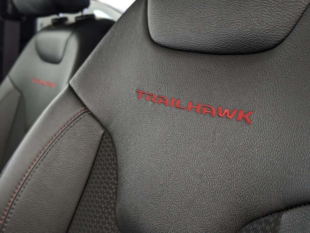 Certified Used 2024 Black Jeep Trailhawk - - 4x4 - Sun & Sound Group - Dual Pane Sunroof - Leather - NAV & More! image 16