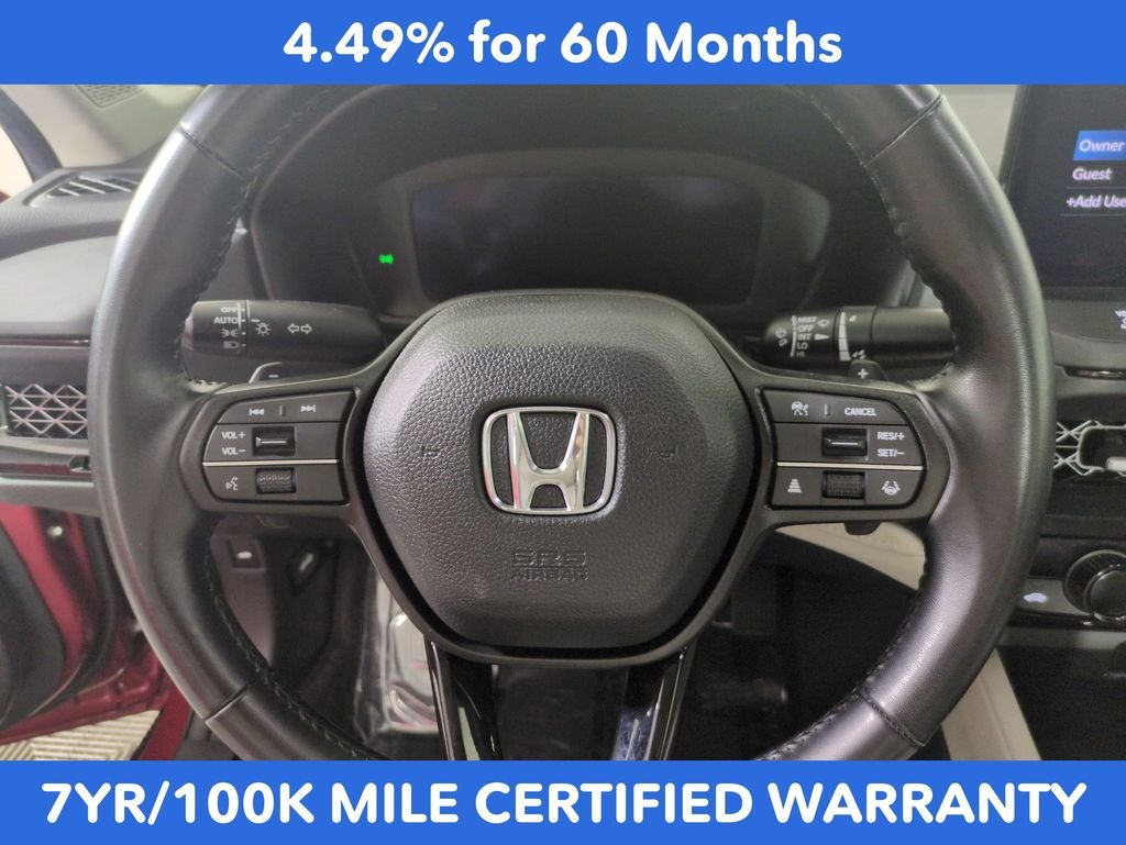 Certified Used 2024 Radiant Red Metallic Honda EX-L image 14