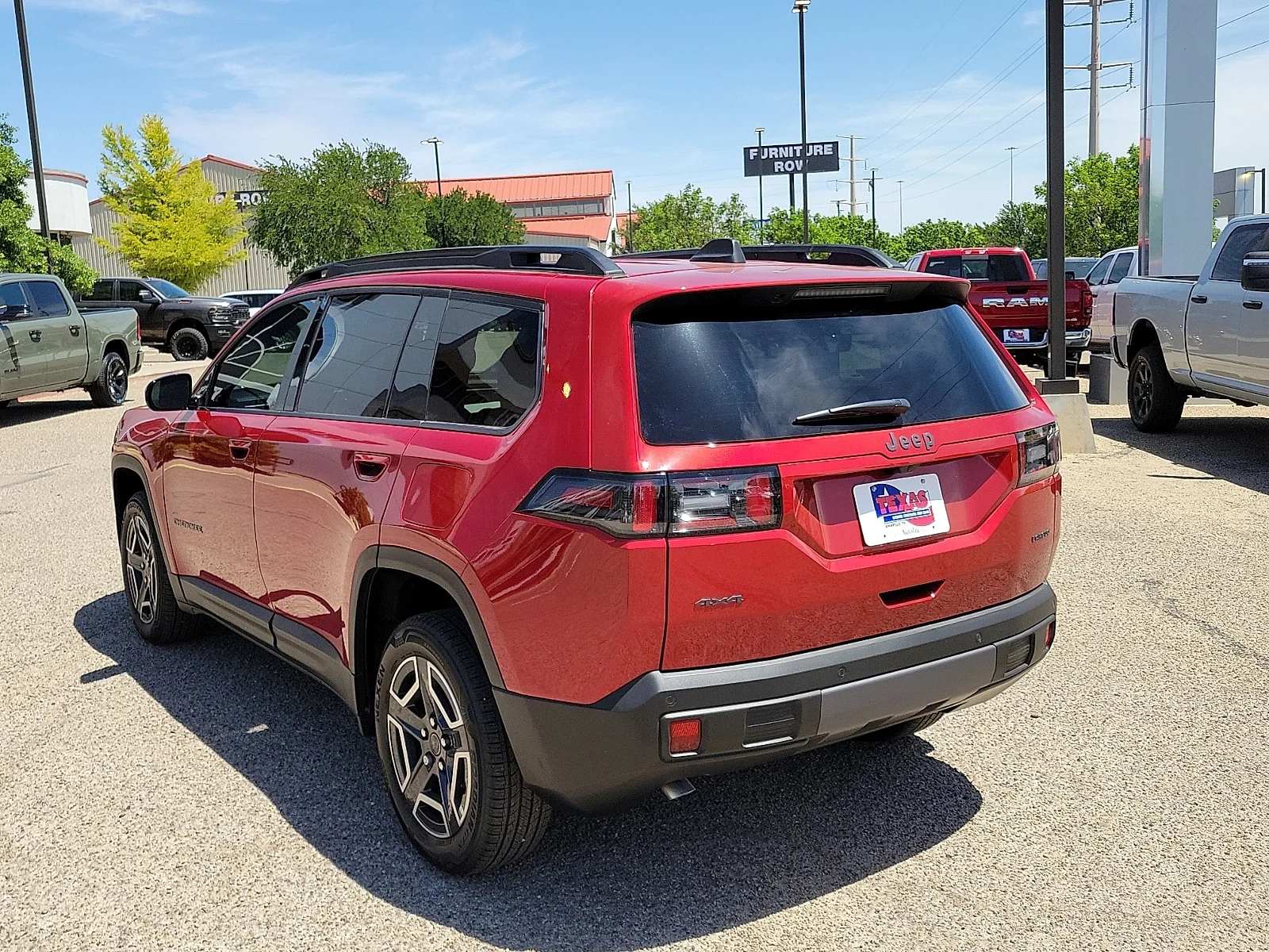 New 2026 Red Hot Pearlcoat Jeep LAREDO 4X4 image 3
