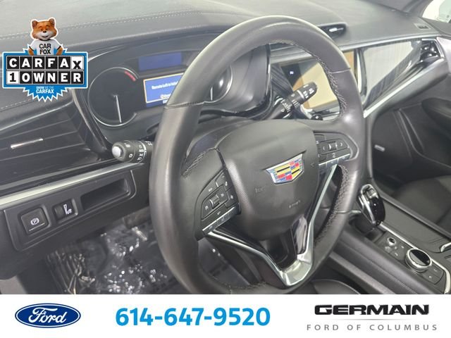 Certified Used 2024 Crystal White Tri-Coat Cadillac Premium Luxury image 26