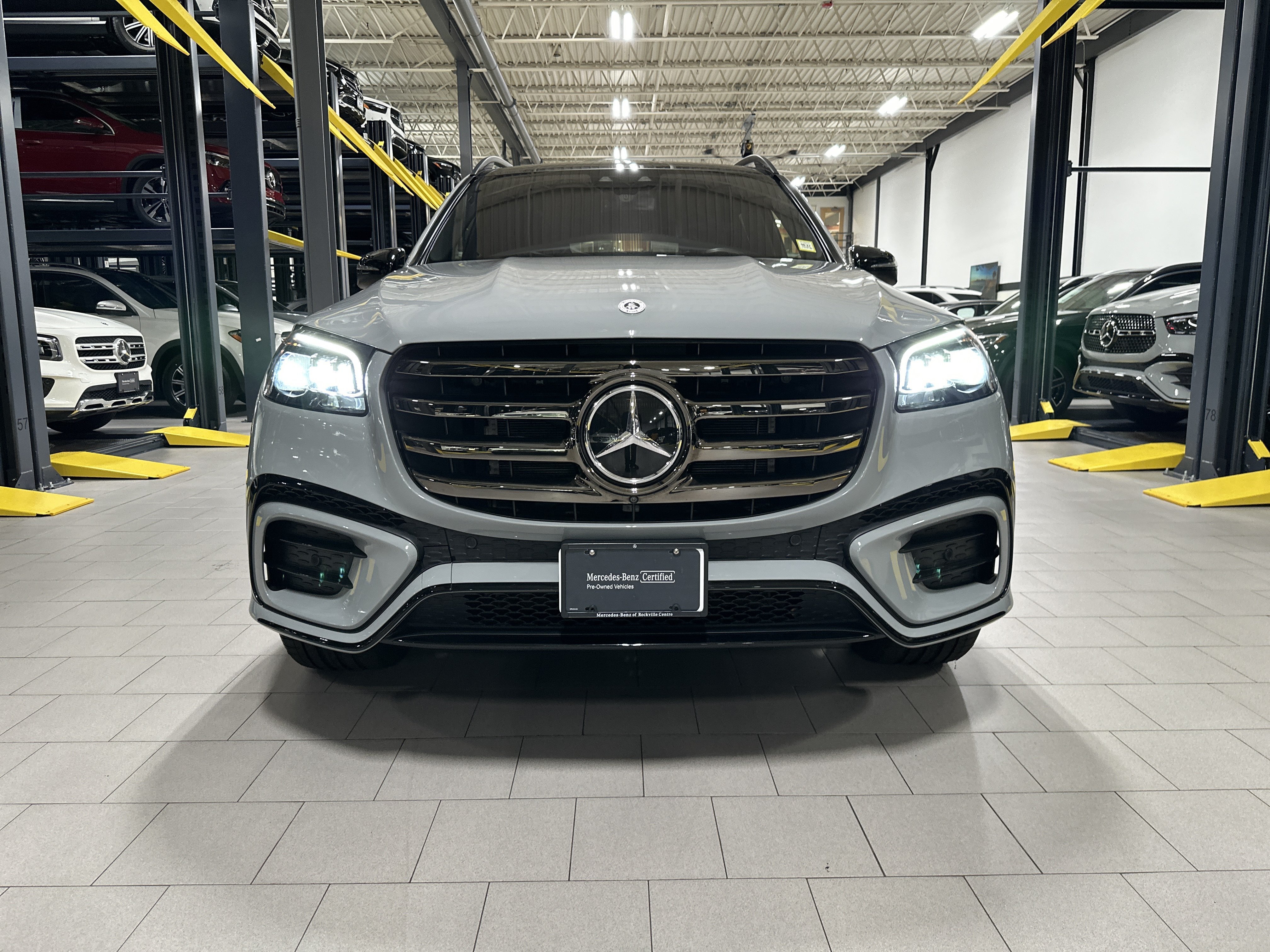 Certified Used 2024 MANUFAKTUR Alpine Grey Mercedes-Benz GLS 580 image 8
