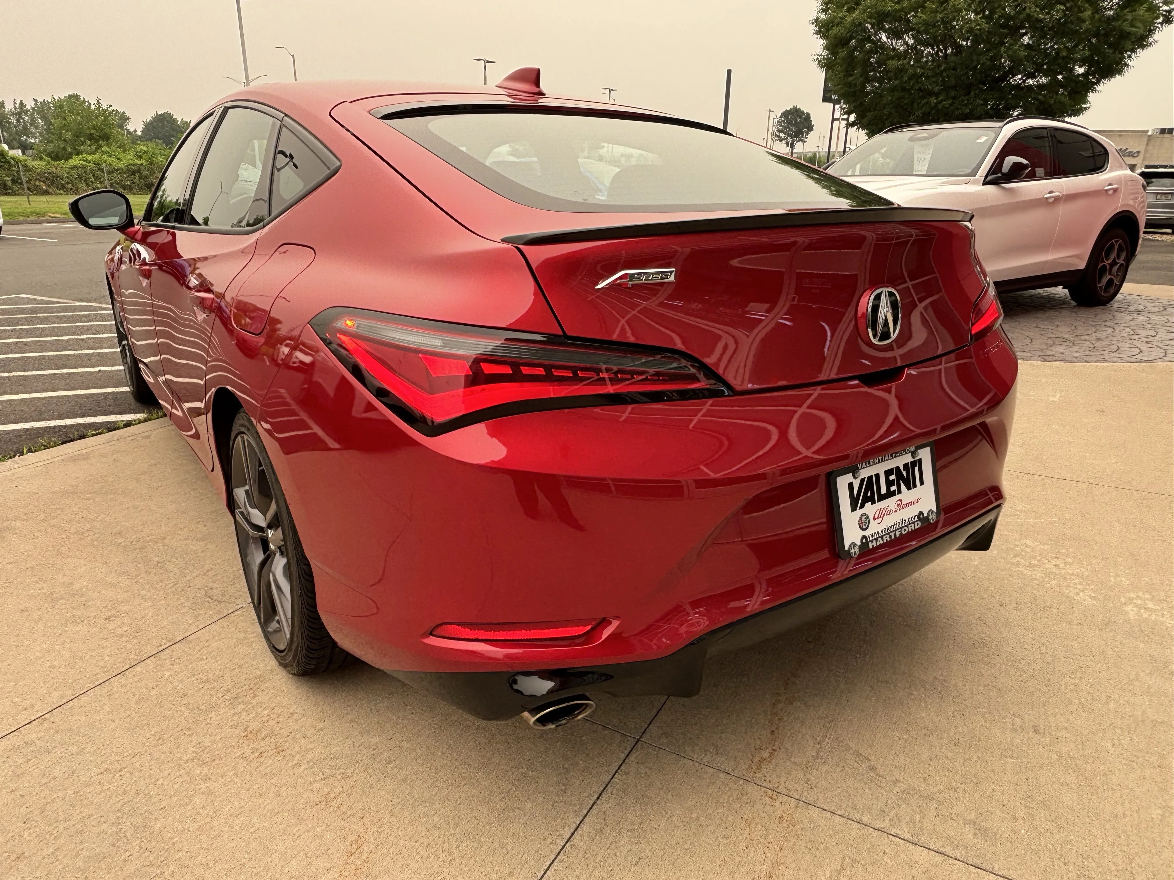 Used 2025 Performance Red Pearl Acura A-Spec Package image 6