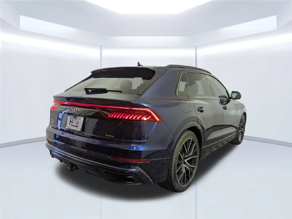 Used 2021 Blue Audi 55 Premium Plus image 31