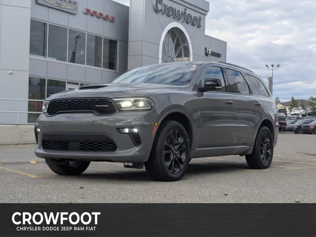 2023 Dodge Durango GT Plus - - AWD - Blacktop Pkg - Park Assist - 10.1 Touchscreen - Captain Chairs & More!