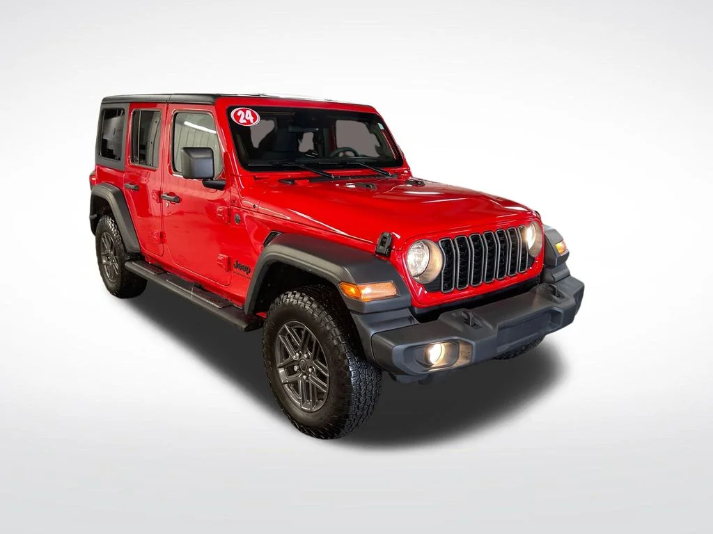 Certified Used 2024 Red Jeep Sport S image 8