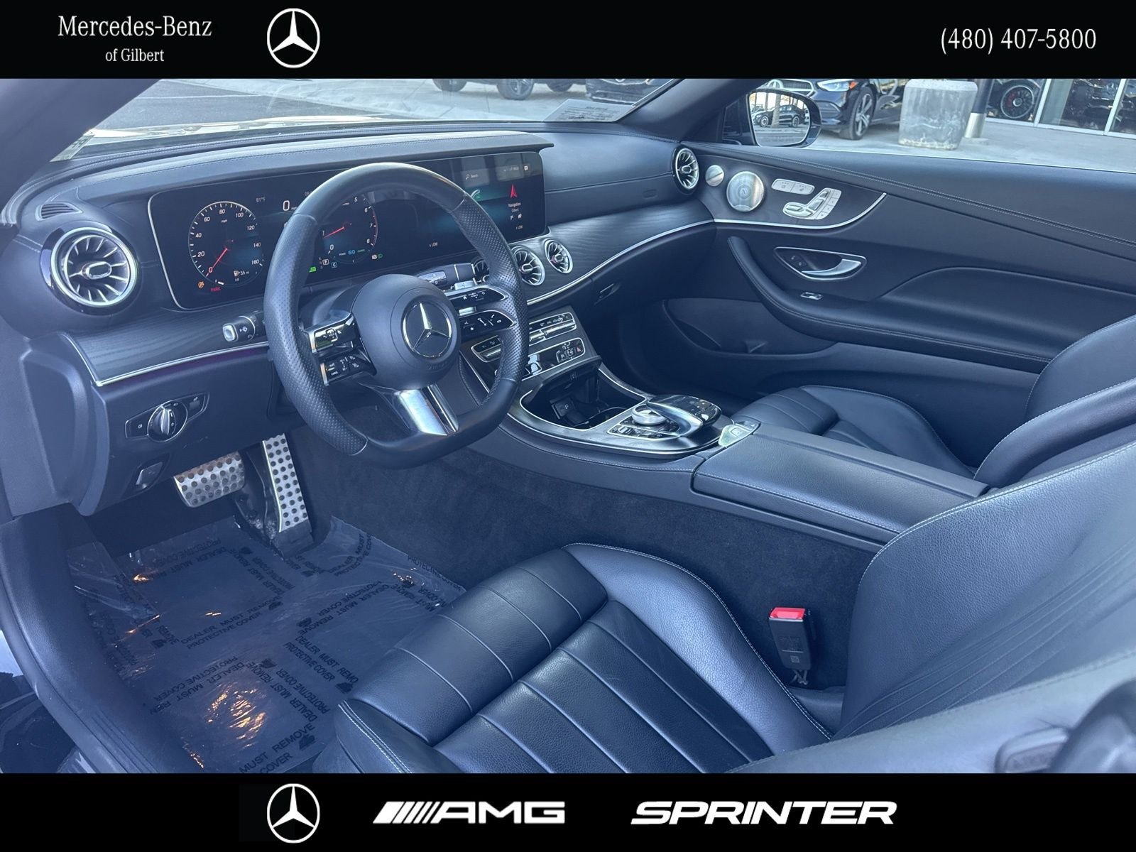 Certified Used 2023 Black Mercedes-Benz E 450 image 9