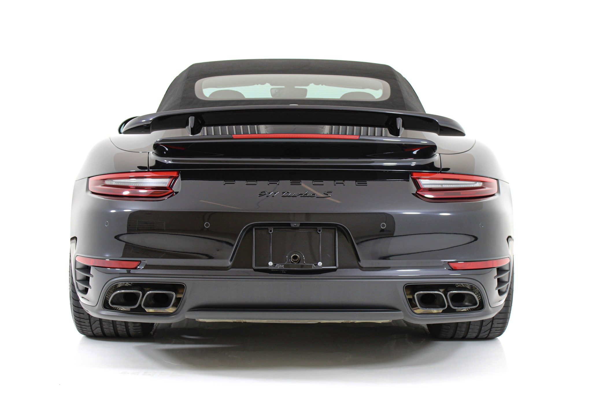 Used 2019 Black Porsche Turbo S Cabriolet image 9
