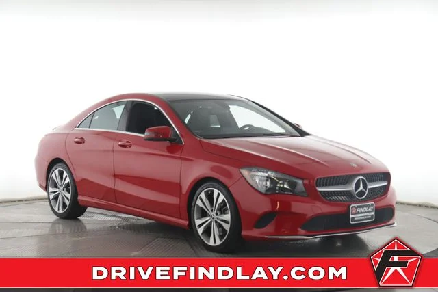 Used 2018 Red Mercedes-Benz CLA 250 image 1