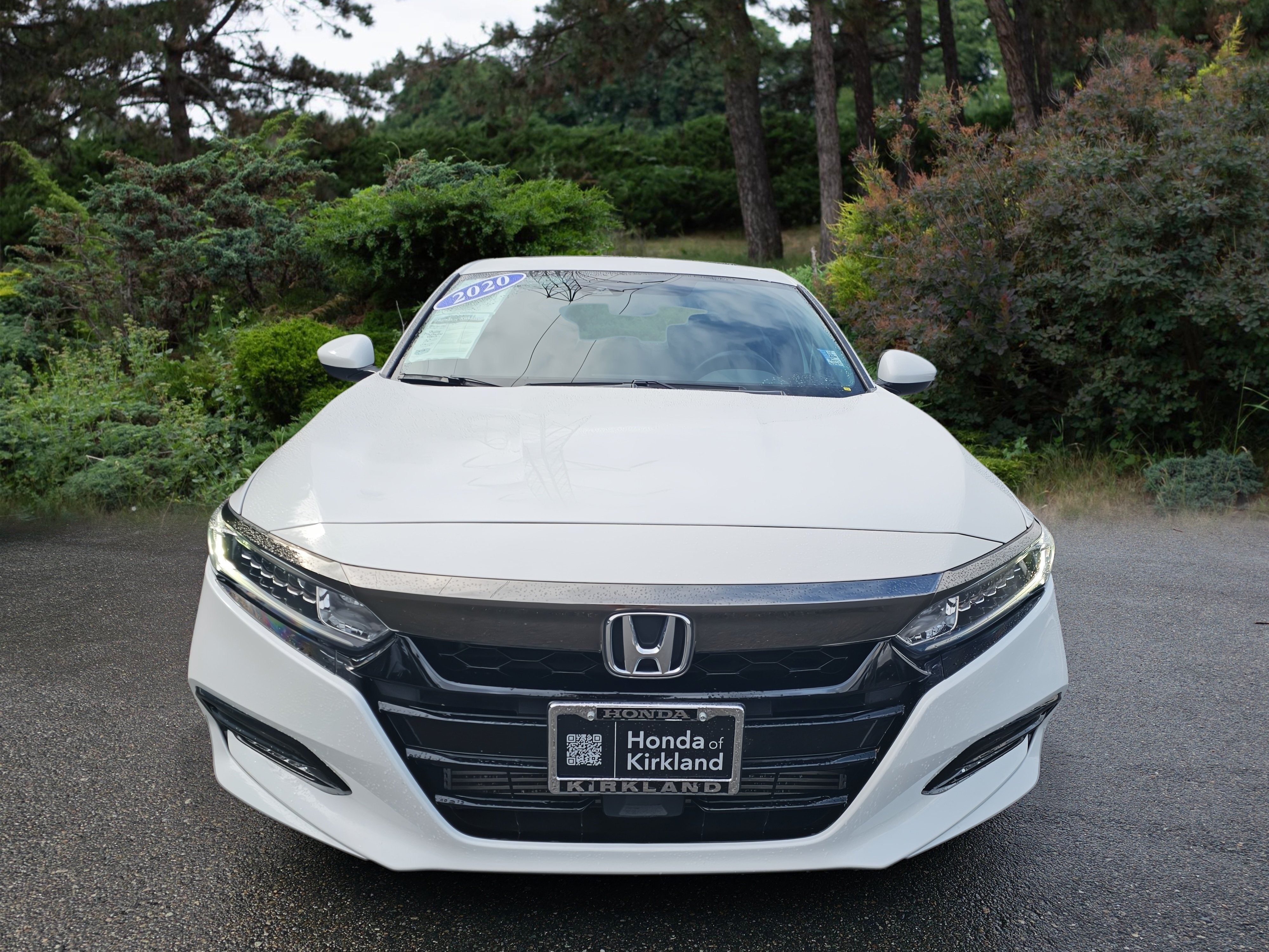 Used 2020 Platinum White Pearl Honda Sport 2.0T image 2
