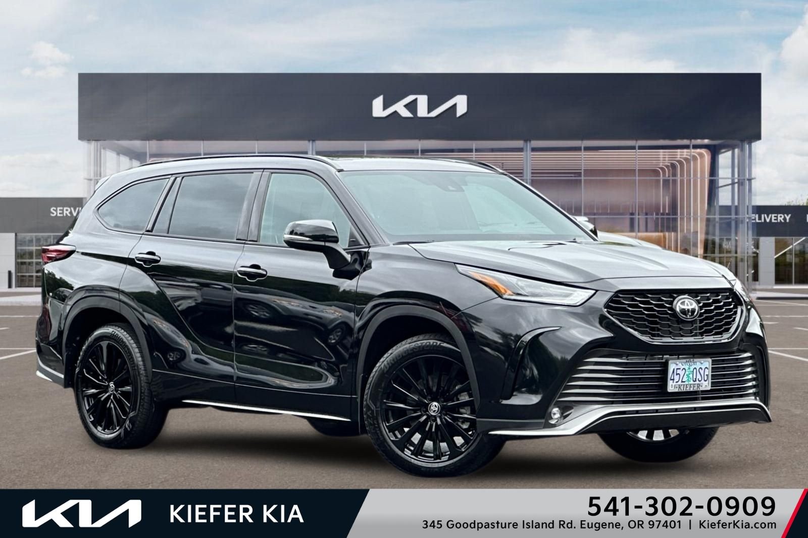 Used 2025 Black Toyota XSE image 1