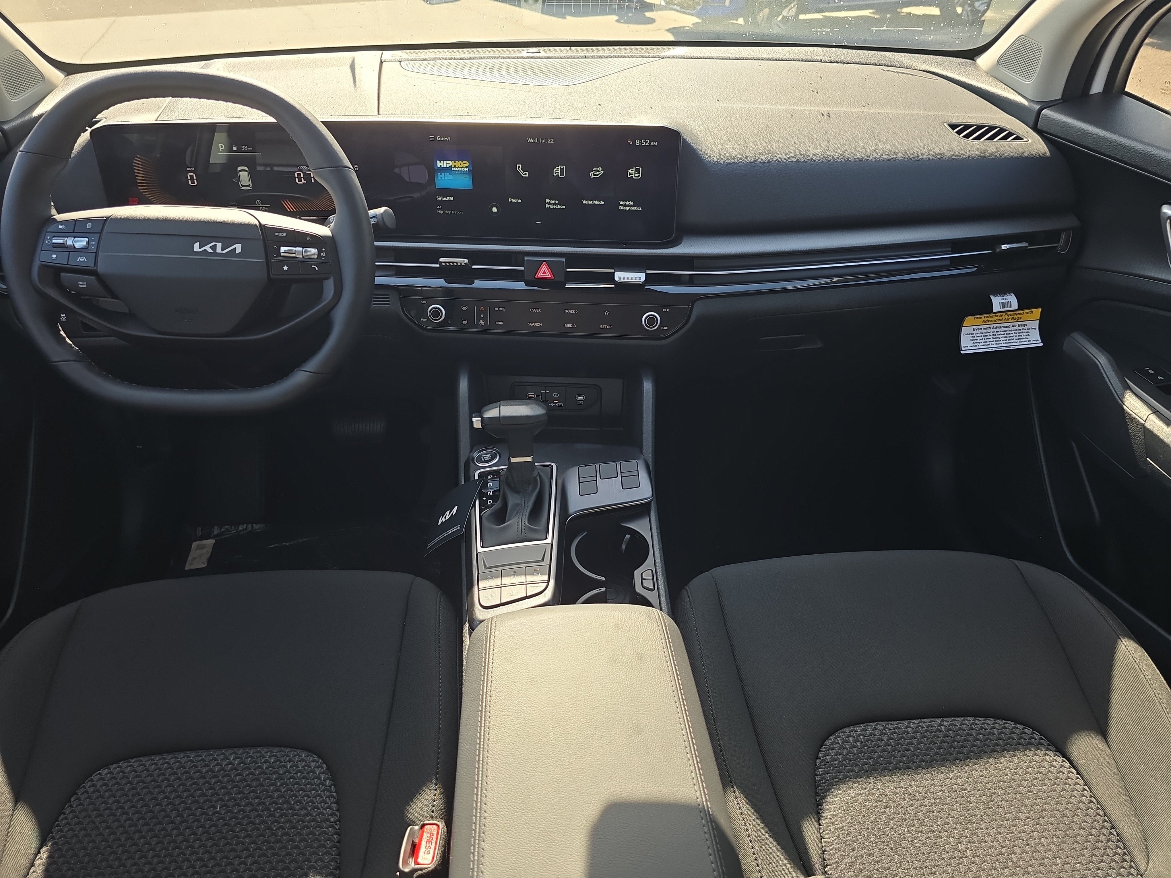 New 2026 Glacial White Kia LX image 12