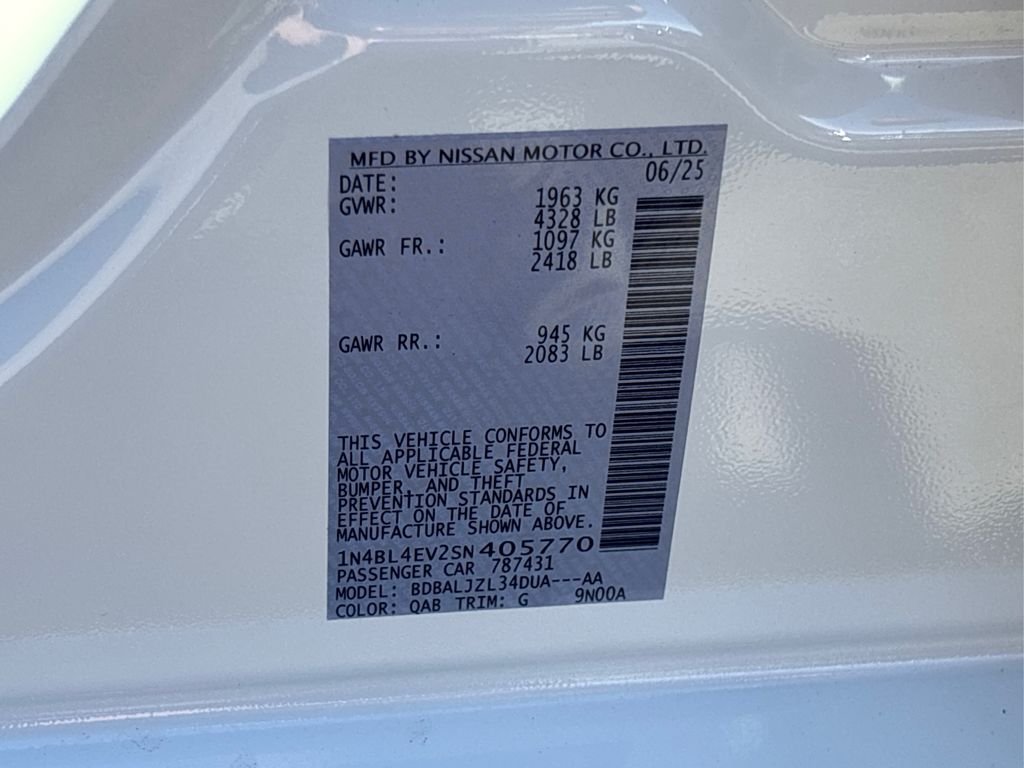 2025 Nissan Altima SL - Photo 16