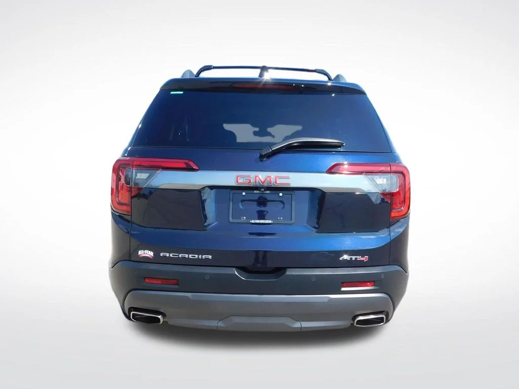 Used 2021 Midnight Blue Metallic GMC AT4 image 4