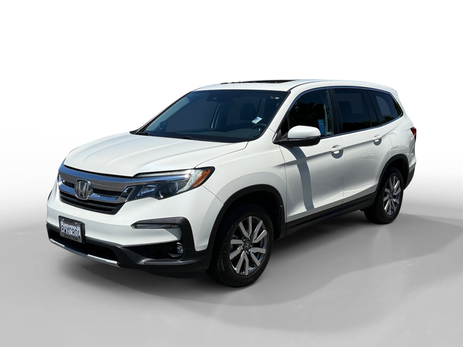 Used 2019 White Diamond Pearl Honda EX-L image 1