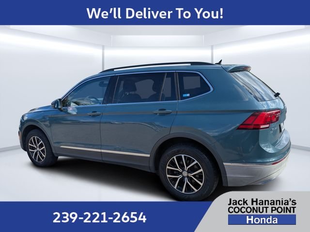 Used 2021 Blue Volkswagen 2.0T SE image 5