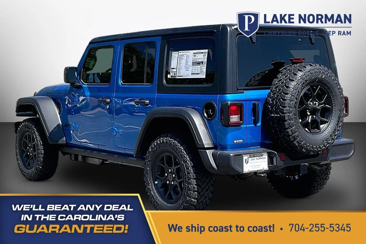 New 2026 Hydro Blue Pearlcoat Jeep Willys image 6