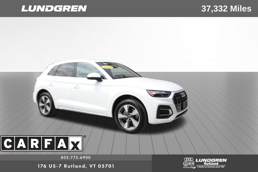 Used 2023 White Audi 40 Premium image 1