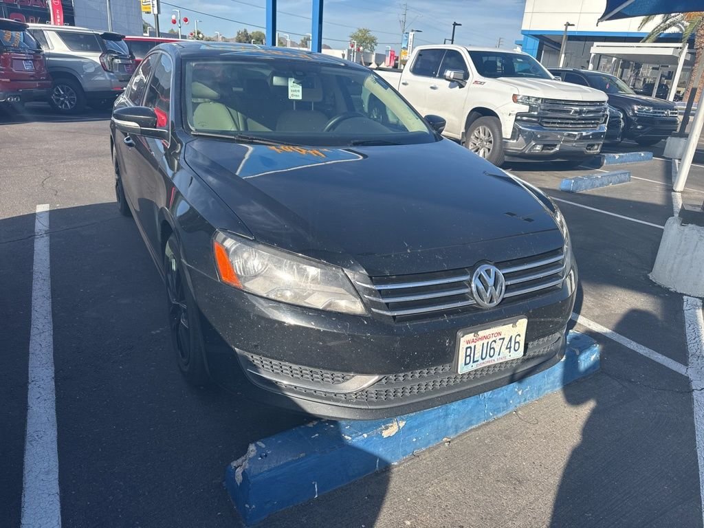 Used 2013 Volkswagen Passat SE with VIN 1VWBP7A30DC103877 for sale in Phoenix, AZ