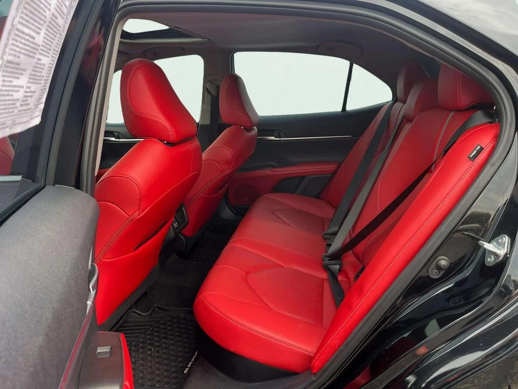 Used 2022 Midnight Black Metallic Toyota XSE image 28