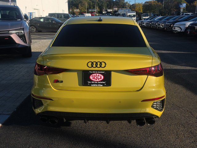 Used 2024 Yellow Audi 2.0T Premium Plus image 4
