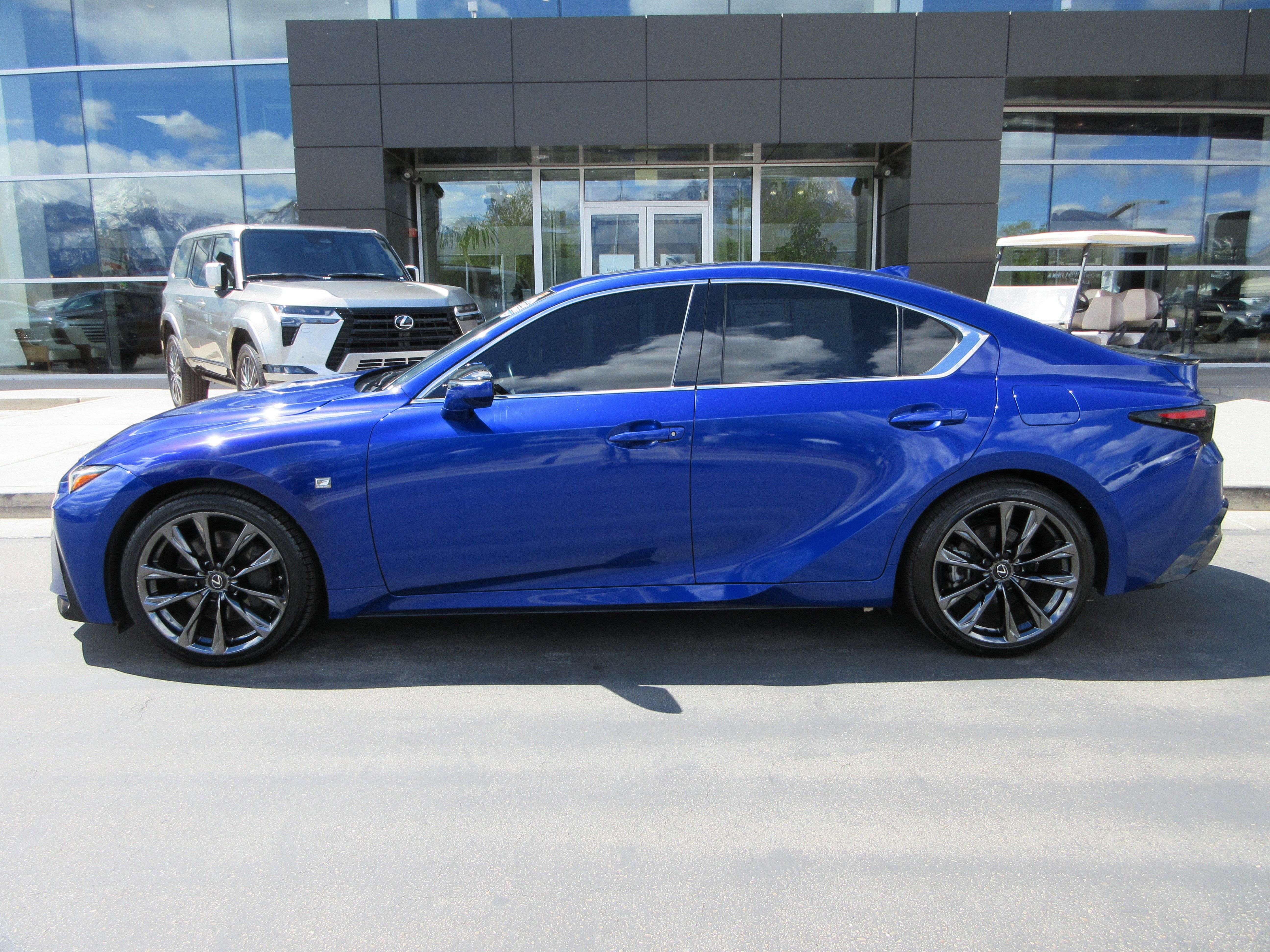 Used 2024 Ultrasonic Blue 2.0 Lexus 350 F SPORT image 4