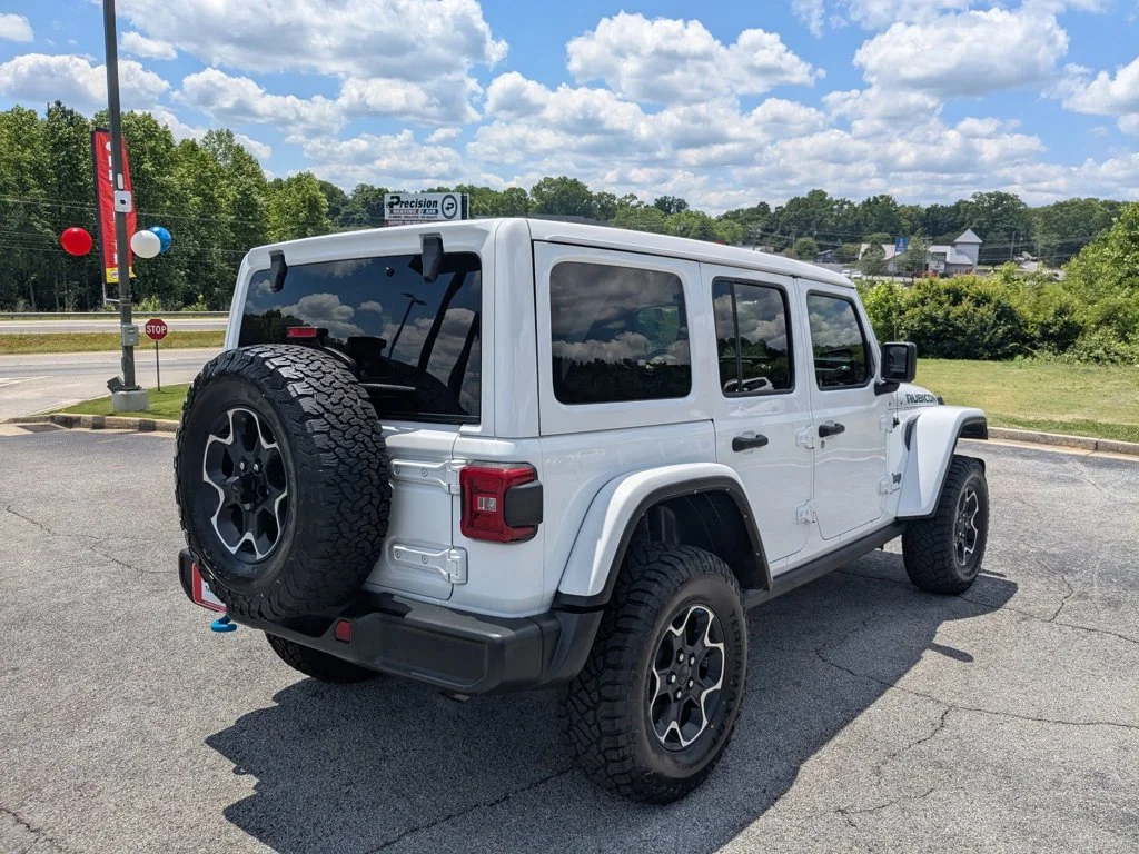 Used 2023 Bright White Clearcoat Jeep Rubicon image 5