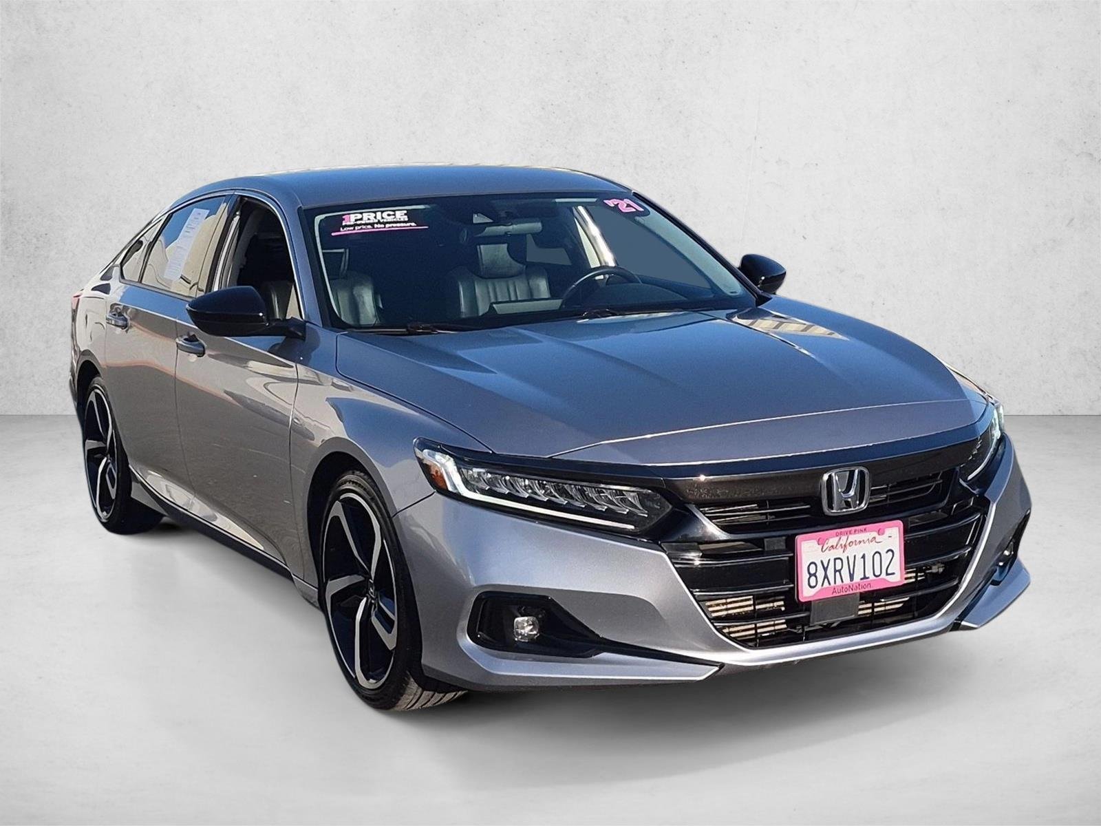 Used 2021 Silver/Gray Honda Sport SE image 3