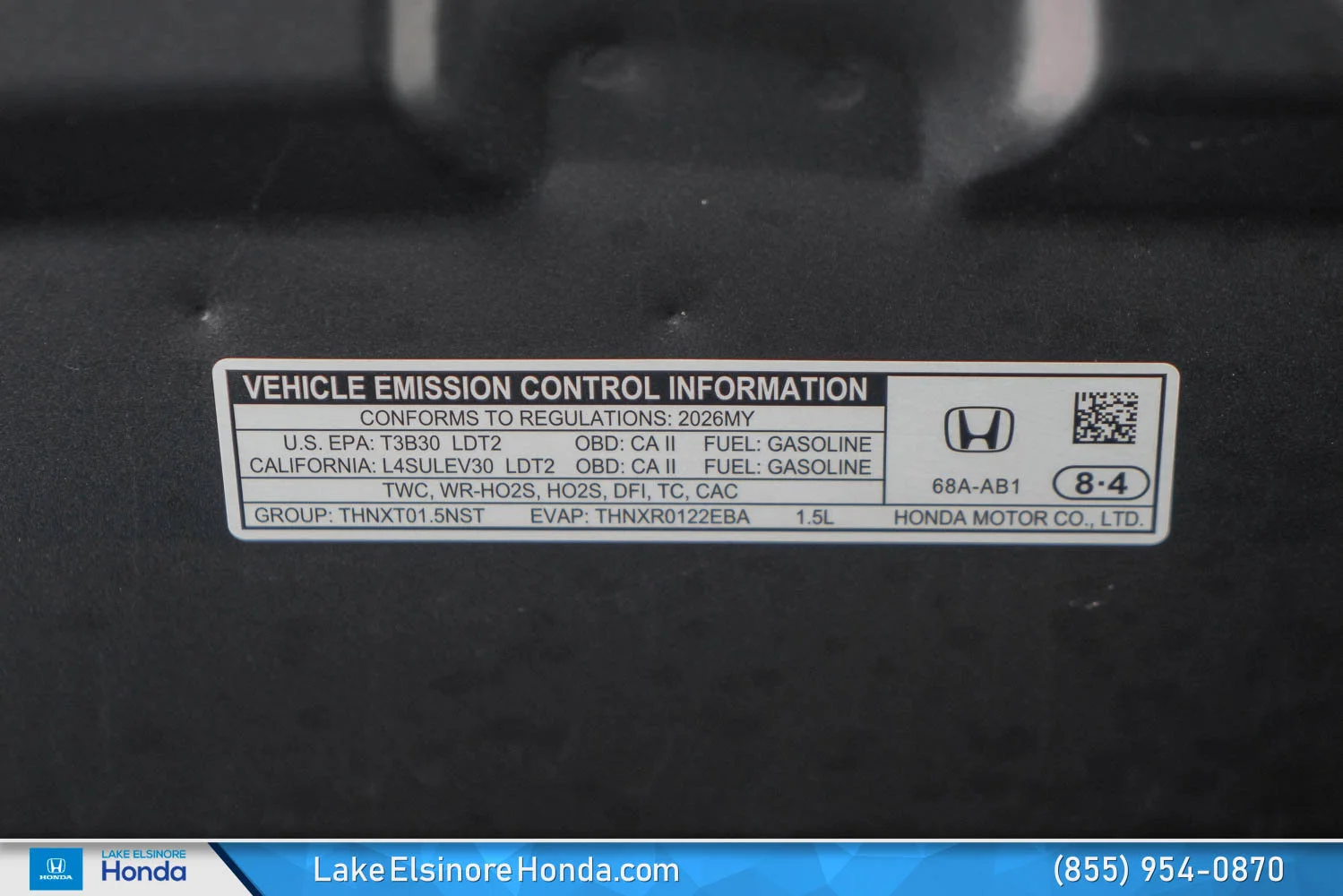 Certified Used 2026 Meteorite Gray Metallic Honda 2WD EX-L image 76