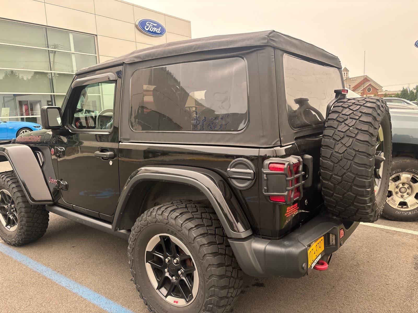Used 2018 Black Clearcoat Jeep Rubicon image 2