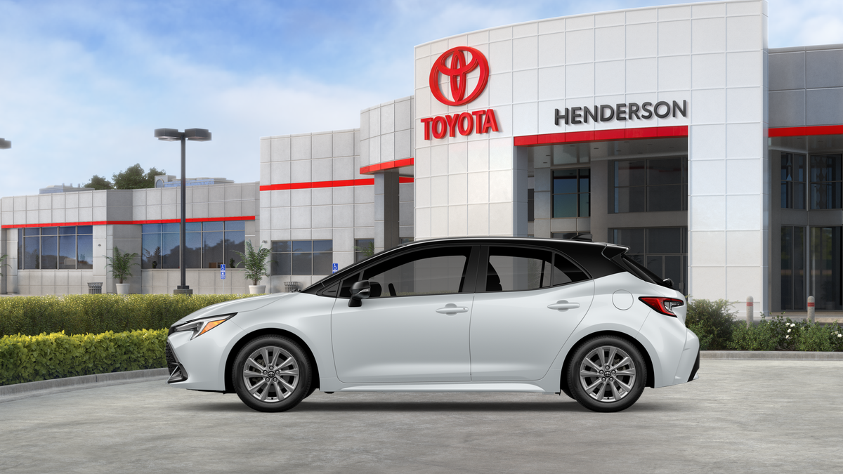 New 2027 Wind Chill Pearl with Black roof Toyota SE image 33