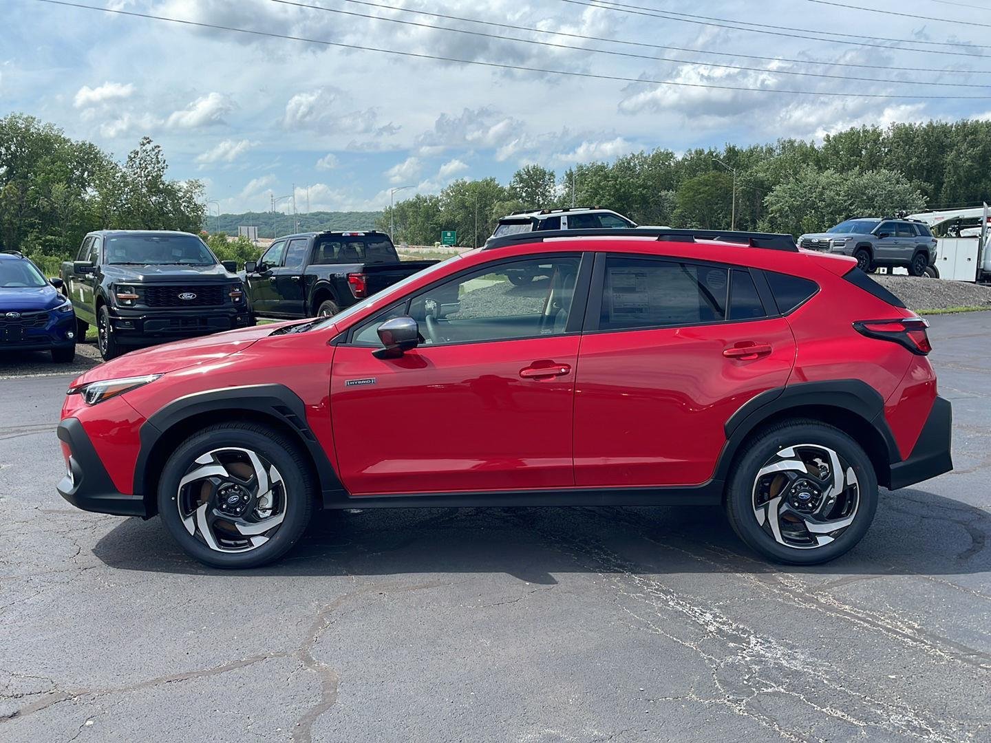 New 2026 PURE RED Subaru Limited Hybrid image 2