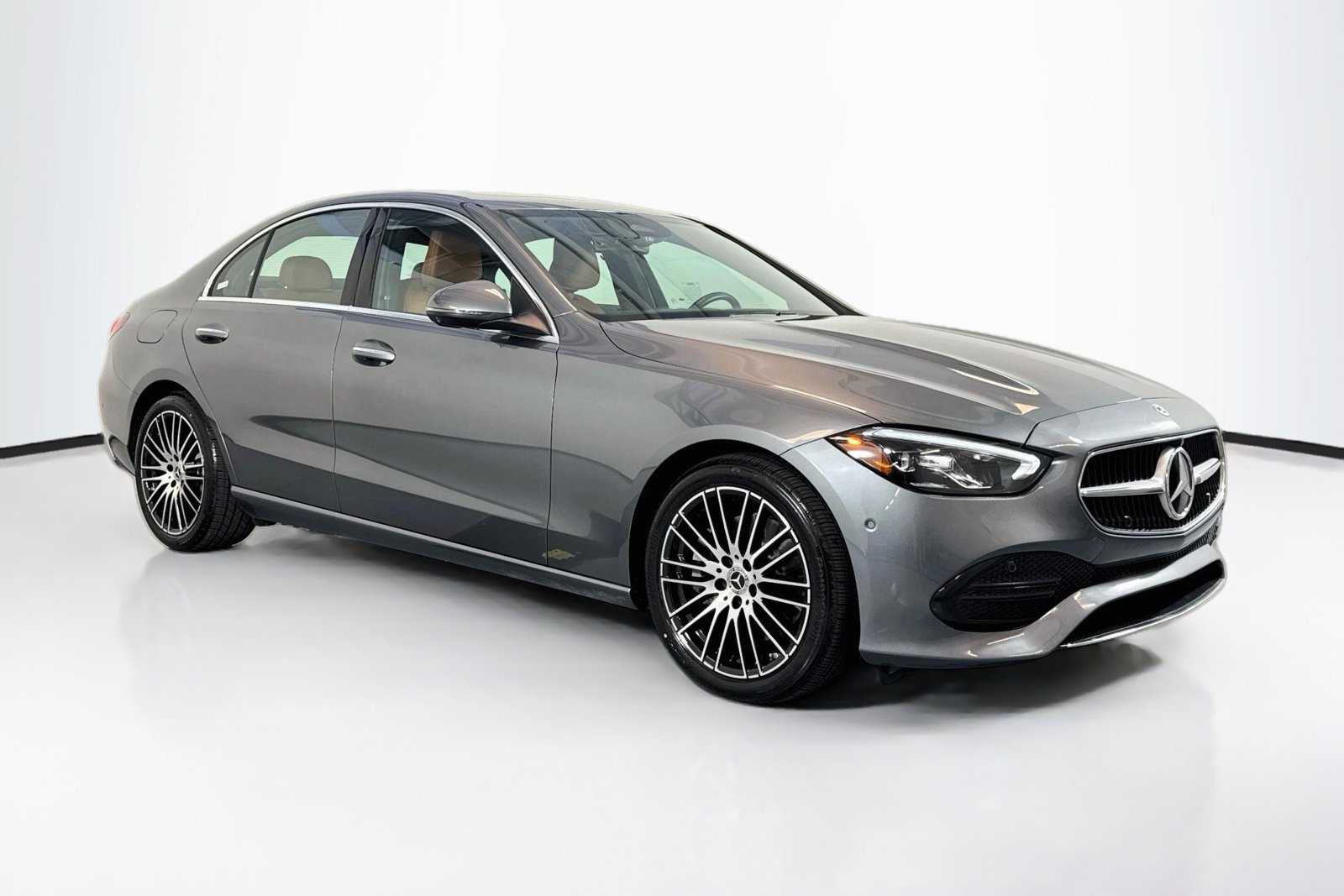Certified Used 2023 Selenite Grey Metallic Mercedes-Benz C 300 image 3