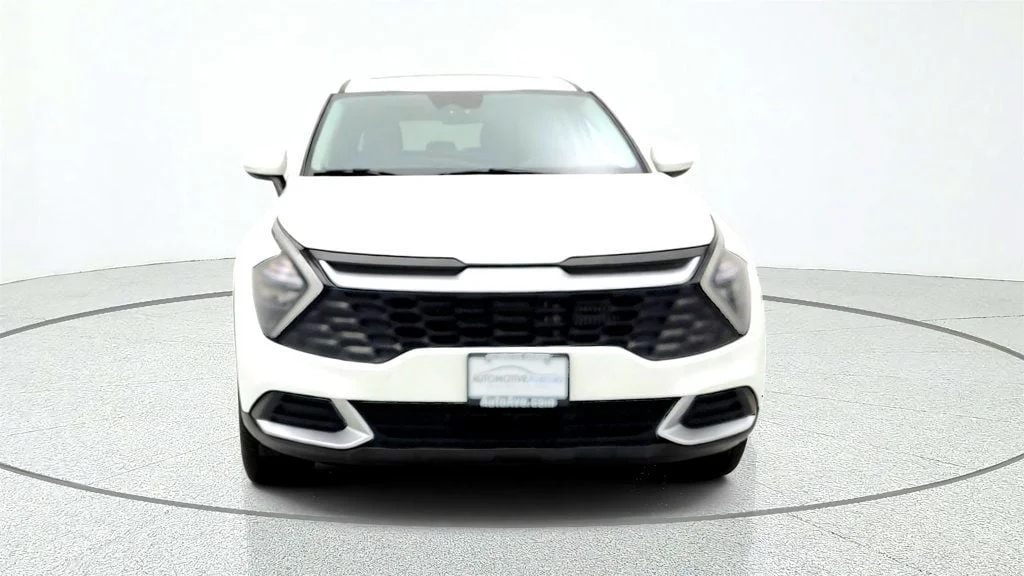 Used 2023 Snow White Pearl Kia LX AWD image 2